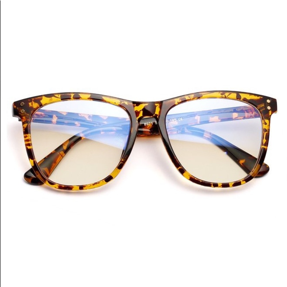 3 Anti-Blue Light Glasses | Square | Tortoise
